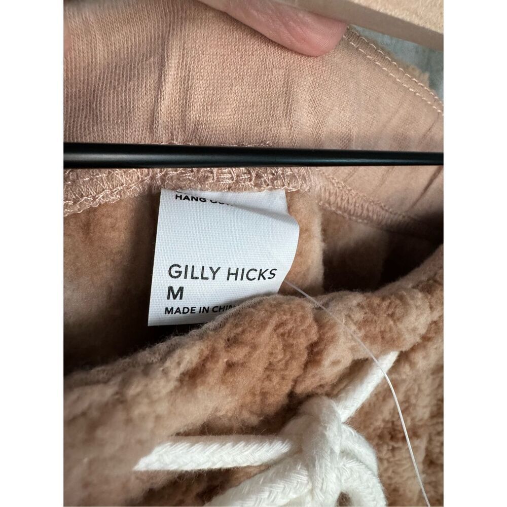 Gilly Hicks Women’s Medium Comfy Cozy Lounge Shorts Sherpa Brown - Picture 5 of 5